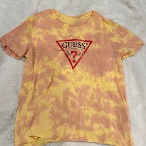 Guess tiedye tshirt Nordstrom